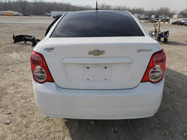 1G1JA5SH7C4139338 - 2012 CHEVROLET SONIC LS WHITE photo 6