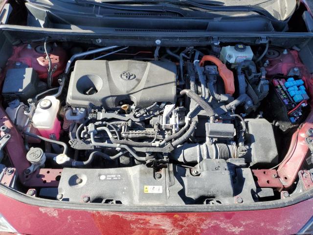 2T3RWRFV8MW121485 - 2021 TOYOTA RAV4 XLE Qırmızı foto 11