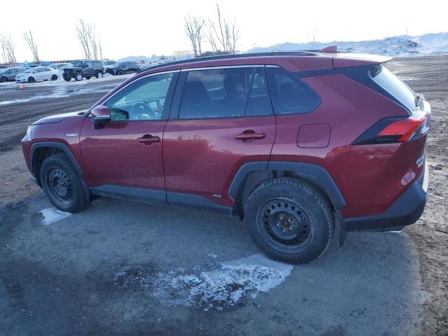 2T3RWRFV8MW121485 - 2021 TOYOTA RAV4 XLE Qırmızı foto 2