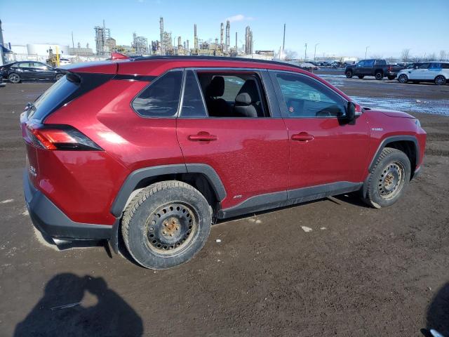 2T3RWRFV8MW121485 - 2021 TOYOTA RAV4 XLE Qırmızı foto 3