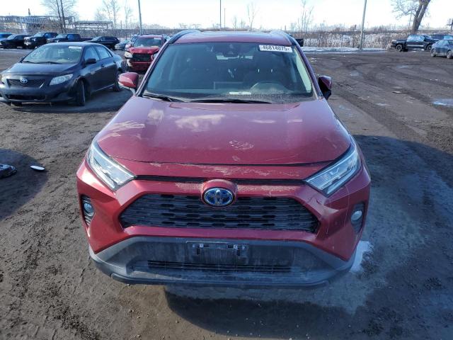 2T3RWRFV8MW121485 - 2021 TOYOTA RAV4 XLE Qırmızı foto 5