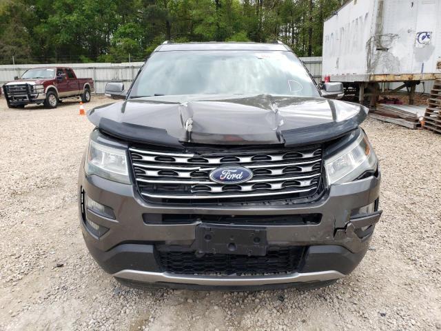 1FM5K7F82GGA45346 - 2016 FORD EXPLORER LIMITED GRAY photo 5