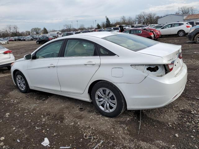 5NPEB4AC7CH491156 - 2012 HYUNDAI SONATA GLS WHITE photo 2