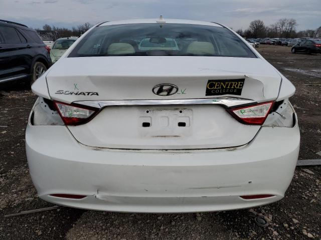 5NPEB4AC7CH491156 - 2012 HYUNDAI SONATA GLS WHITE photo 6