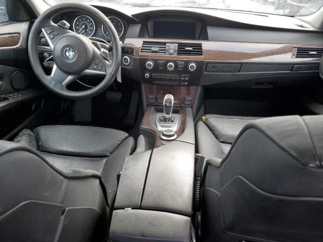 WBANW53548CT51302 - 2008 BMW 550 I GRAY photo 8