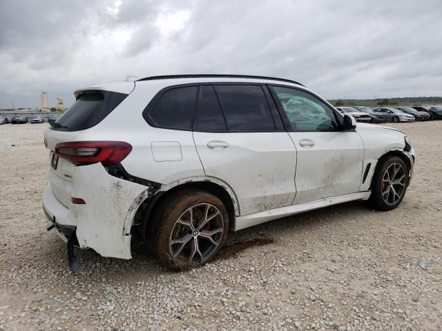 5UXCR6C08M9H71231 - 2021 BMW X5 XDRIVE40I WHITE photo 3