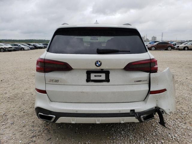 5UXCR6C08M9H71231 - 2021 BMW X5 XDRIVE40I WHITE photo 6