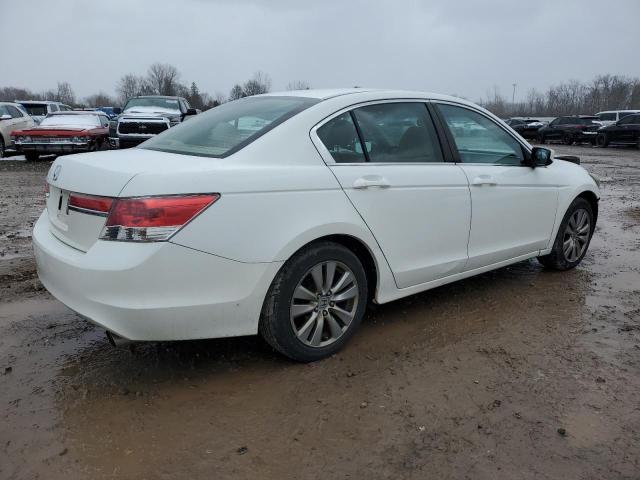 1HGCP2F74BA136865 - 2011 HONDA ACCORD EX WHITE photo 3