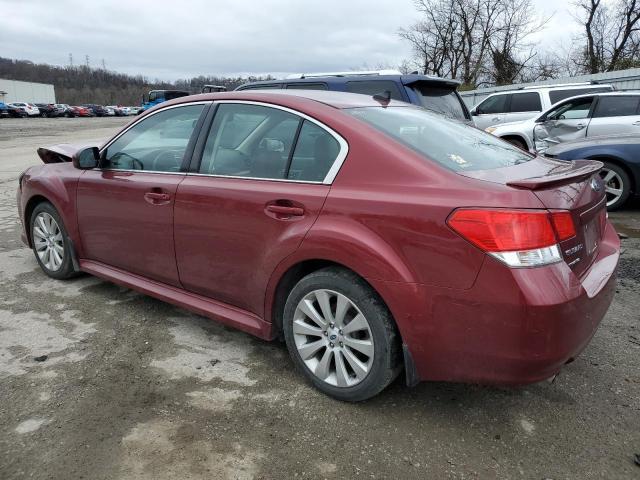 4S3BMBK64C3021656 - 2012 SUBARU LEGACY 2.5I LIMITED MAROON photo 2