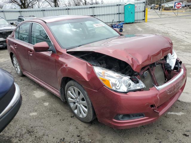 4S3BMBK64C3021656 - 2012 SUBARU LEGACY 2.5I LIMITED MAROON photo 4