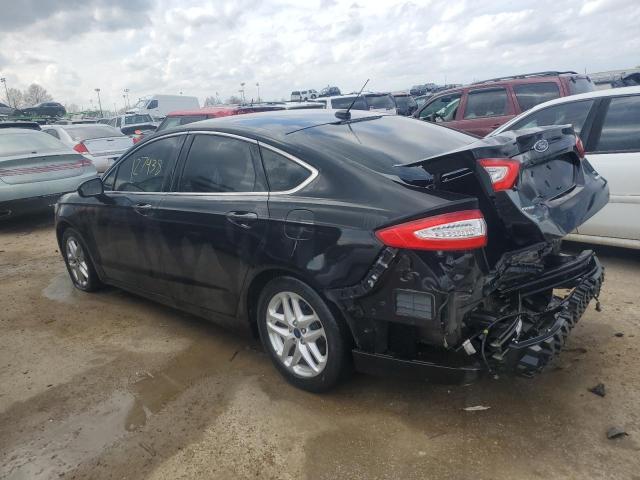 3FA6P0HDXER241199 - 2014 FORD FUSION SE BLACK photo 2