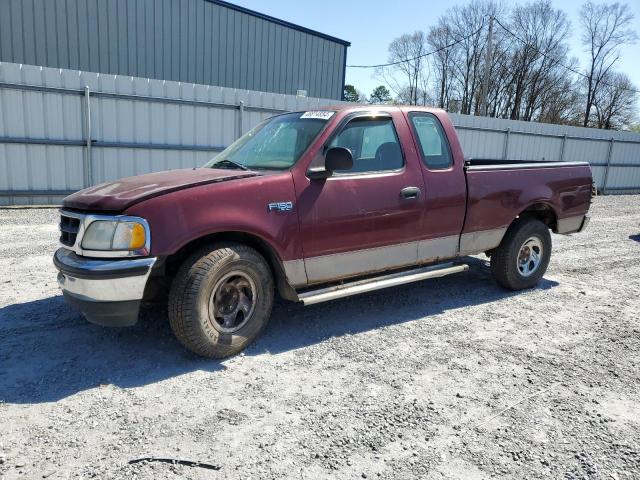 1FTZX1720WNC34165 - 1998 FORD F150 BURGUNDY photo 1