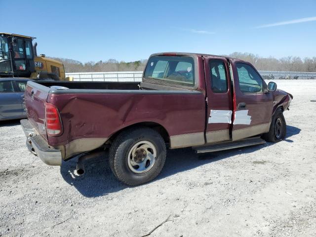 1FTZX1720WNC34165 - 1998 FORD F150 BURGUNDY photo 3