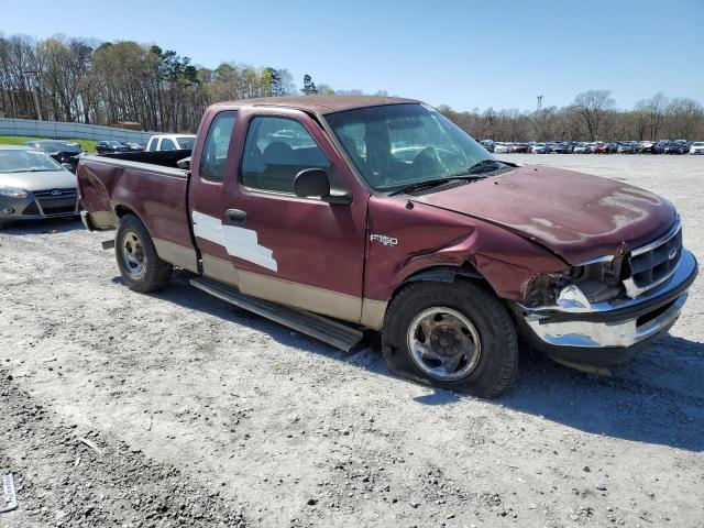 1FTZX1720WNC34165 - 1998 FORD F150 BURGUNDY photo 4