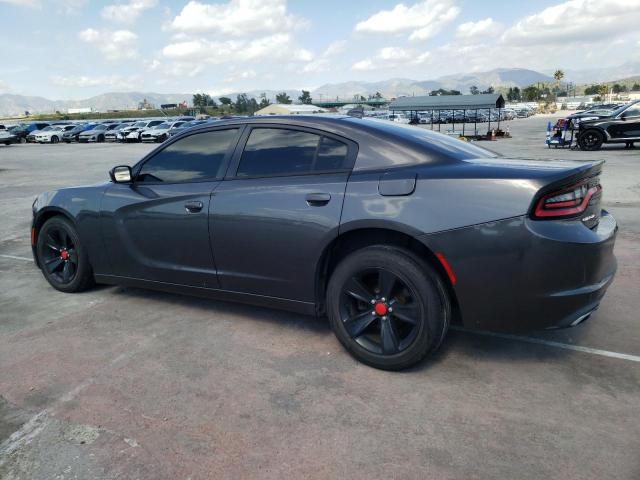 2C3CDXHG5HH523098 - 2017 DODGE CHARGER SXT GRAY photo 2