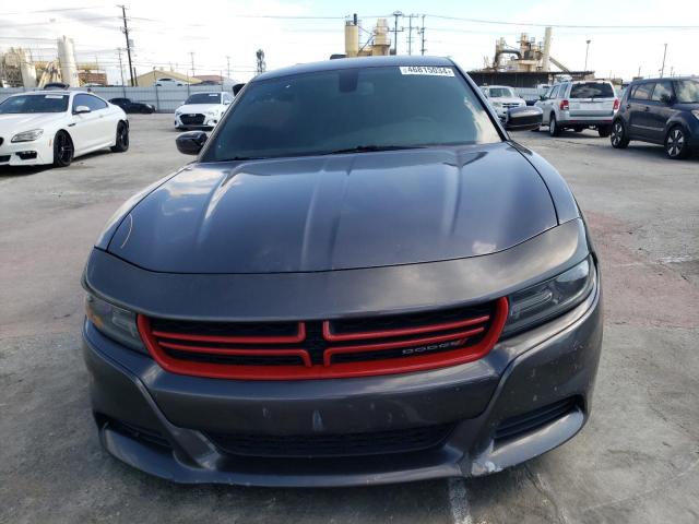 2C3CDXHG5HH523098 - 2017 DODGE CHARGER SXT GRAY photo 5