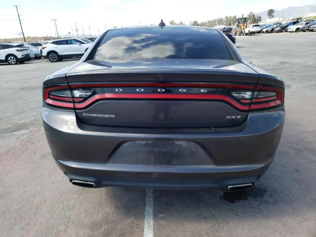 2C3CDXHG5HH523098 - 2017 DODGE CHARGER SXT GRAY photo 6