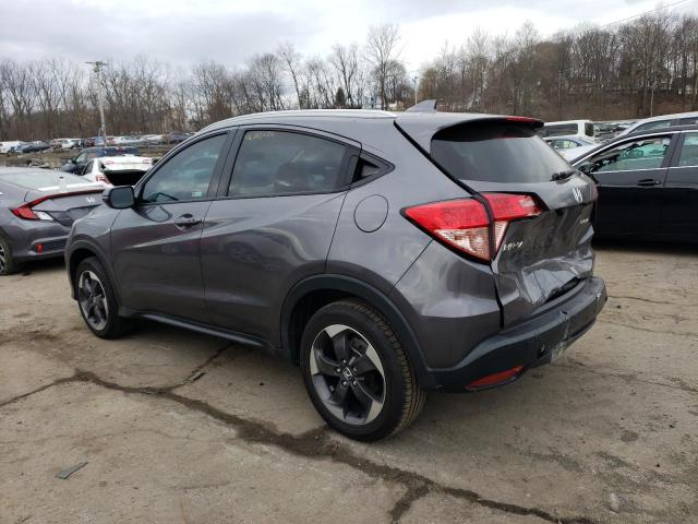 3CZRU6H79JM709325 - 2018 HONDA HR-V EXL CHARCOAL photo 2