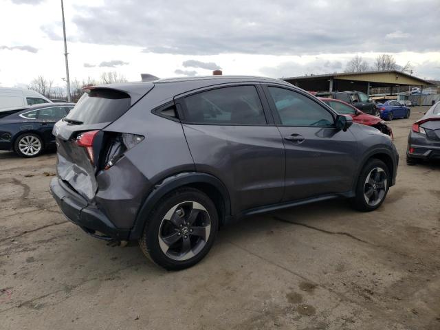 3CZRU6H79JM709325 - 2018 HONDA HR-V EXL CHARCOAL photo 3