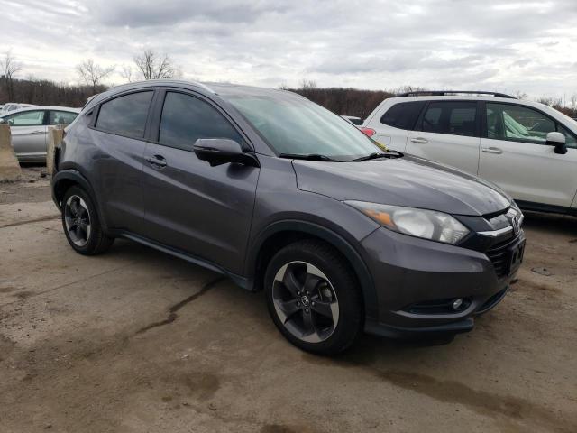 3CZRU6H79JM709325 - 2018 HONDA HR-V EXL CHARCOAL photo 4