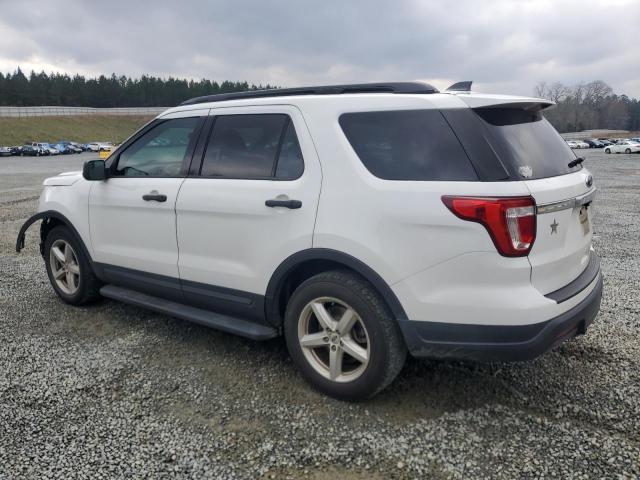 1FM5K7B85KGA44352 - 2019 FORD EXPLORER WHITE photo 2