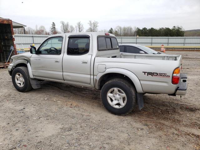 5TEGM92N23Z149661 - 2003 TOYOTA TACOMA DOUBLE CAB PRERUNNER GRAY photo 2