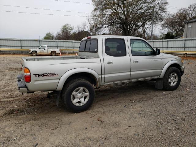 5TEGM92N23Z149661 - 2003 TOYOTA TACOMA DOUBLE CAB PRERUNNER GRAY photo 3