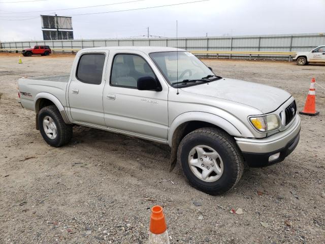 5TEGM92N23Z149661 - 2003 TOYOTA TACOMA DOUBLE CAB PRERUNNER GRAY photo 4