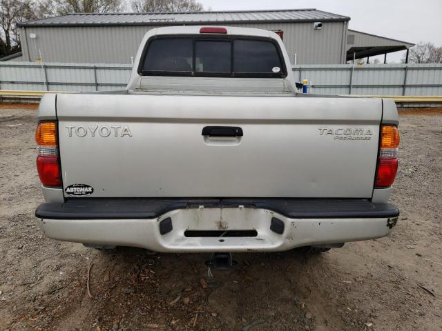 5TEGM92N23Z149661 - 2003 TOYOTA TACOMA DOUBLE CAB PRERUNNER GRAY photo 6