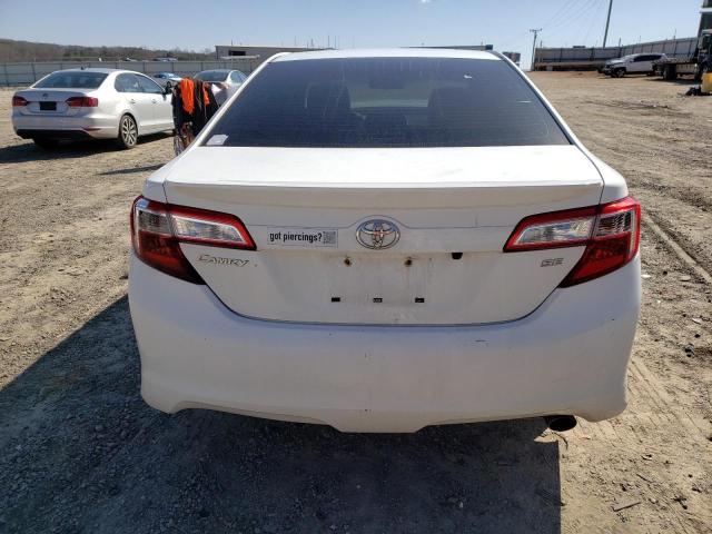 4T1BF1FK0CU576525 - 2012 TOYOTA CAMRY BASE WHITE photo 6