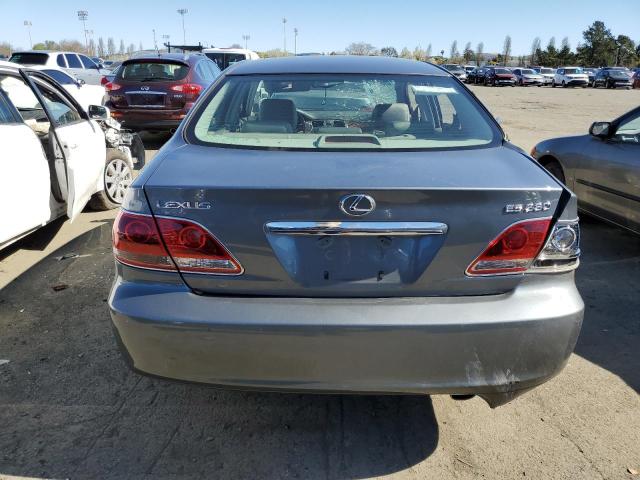 JTHBA30G765166739 - 2006 LEXUS ES 330 BLUE photo 6