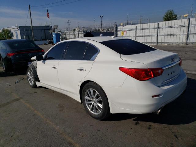 JN1EV7AP1HM741728 - 2017 INFINITI Q50 PREMIUM WHITE photo 2