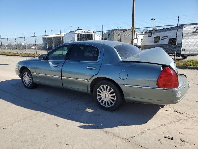 1LNHM81W14Y667848 - 2004 LINCOLN TOWN CAR EXECUTIVE TEAL photo 2