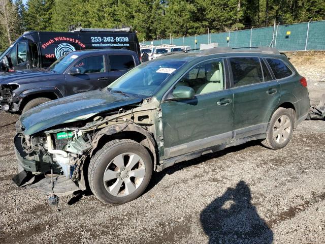 4S4BRBGCXA3377294 - 2010 SUBARU OUTBACK 2.5I PREMIUM GREEN photo 1