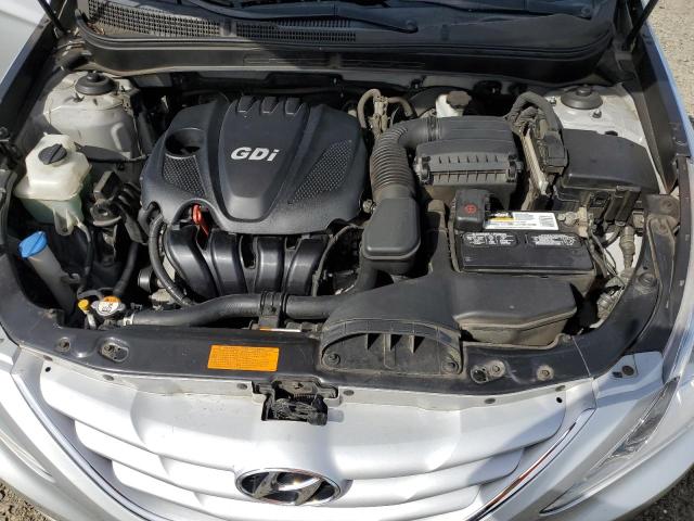 5NPEB4AC8DH640997 - 2013 HYUNDAI SONATA GLS SILVER photo 11