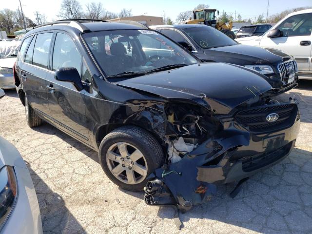 KNAFG525687210923 - 2008 KIA RONDO BASE BLACK photo 4