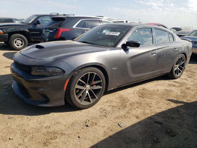 2C3CDXGJXFH860683 - 2015 DODGE CHARGER R/T SCAT PACK GRAY photo 1