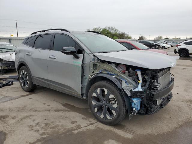 5XYK6CAF6PG091324 - 2023 KIA SPORTAGE X LINE GRAY photo 4