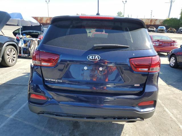 5XYPG4A35LG690546 - 2020 KIA SORENTO L BLUE photo 6