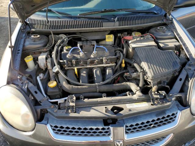 1B3AS56C03D253296 - 2003 DODGE NEON SXT GRAY photo 11