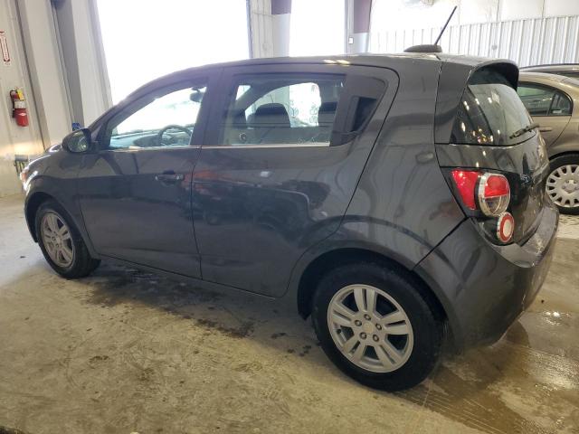 1G1JC6SH8F4115862 - 2015 CHEVROLET SONIC LT GRAY photo 2