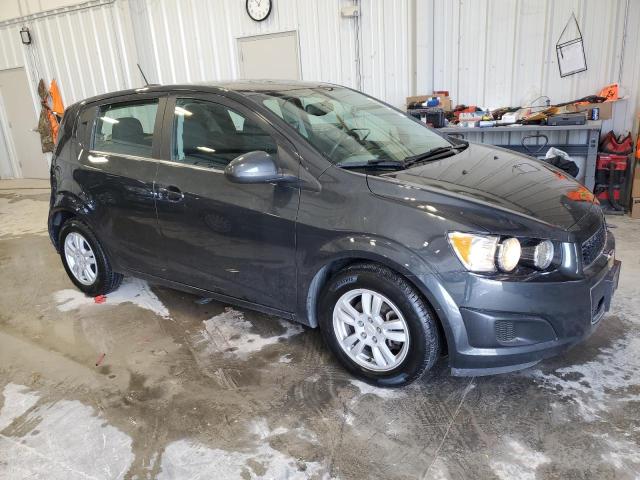 1G1JC6SH8F4115862 - 2015 CHEVROLET SONIC LT GRAY photo 4