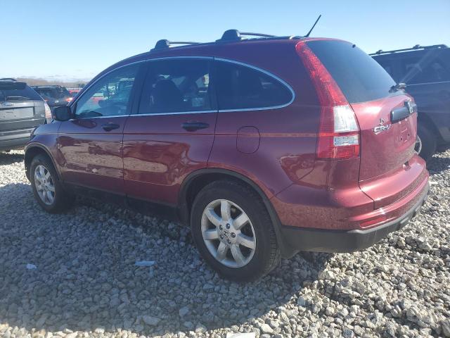 5J6RE4H42BL091095 - 2011 HONDA CR-V SE RED photo 2