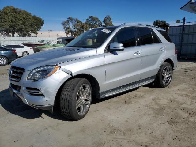 4JGDA5HB4DA190401 - 2013 MERCEDES-BENZ ML 350 4MATIC SILVER photo 1