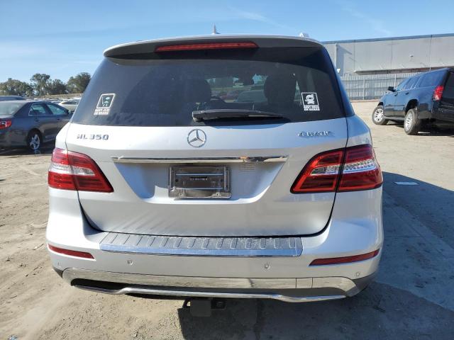 4JGDA5HB4DA190401 - 2013 MERCEDES-BENZ ML 350 4MATIC SILVER photo 6