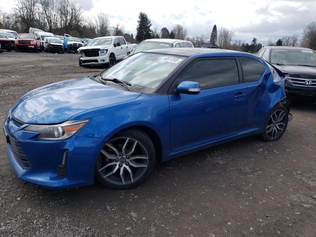 JTKJF5C74E3071130 - 2014 TOYOTA SCION TC BLUE photo 1