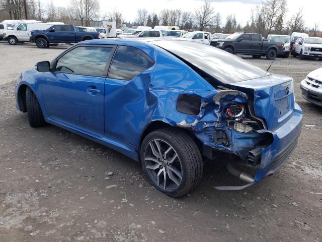 JTKJF5C74E3071130 - 2014 TOYOTA SCION TC BLUE photo 2