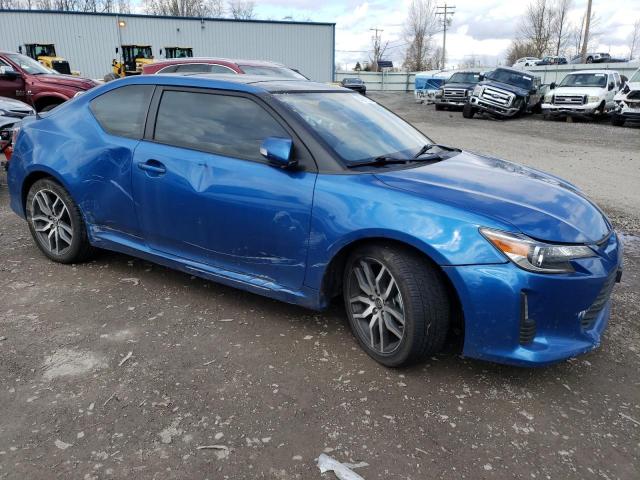 JTKJF5C74E3071130 - 2014 TOYOTA SCION TC BLUE photo 4