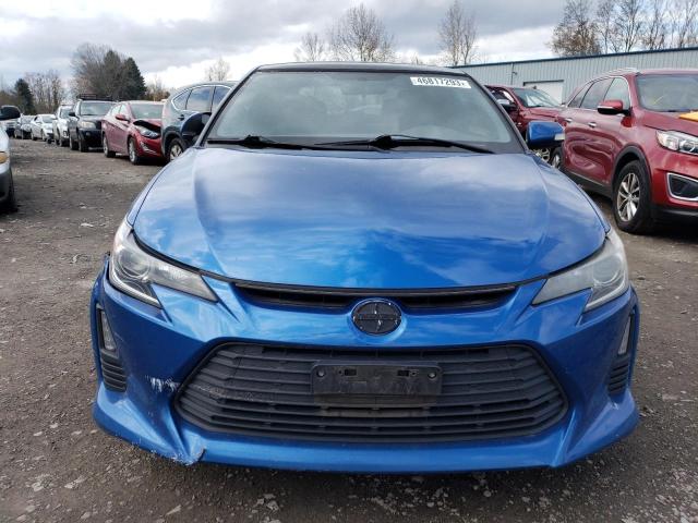 JTKJF5C74E3071130 - 2014 TOYOTA SCION TC BLUE photo 5
