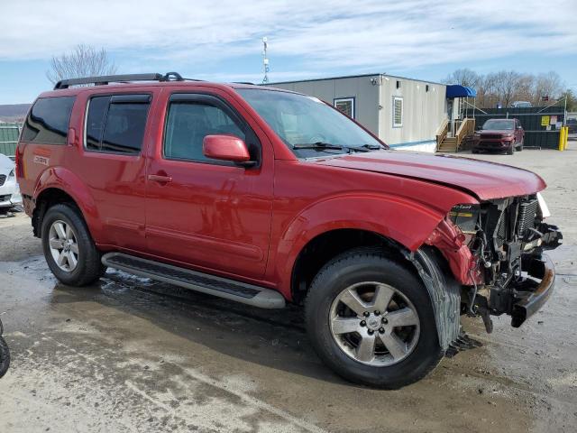 5N1AR18B38C667494 - 2008 NISSAN PATHFINDER S 红色 照片 4